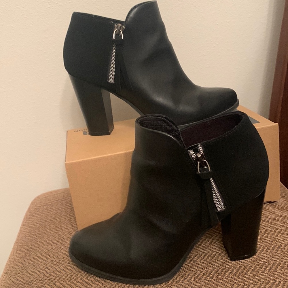 black fioni heels size 6 1/2